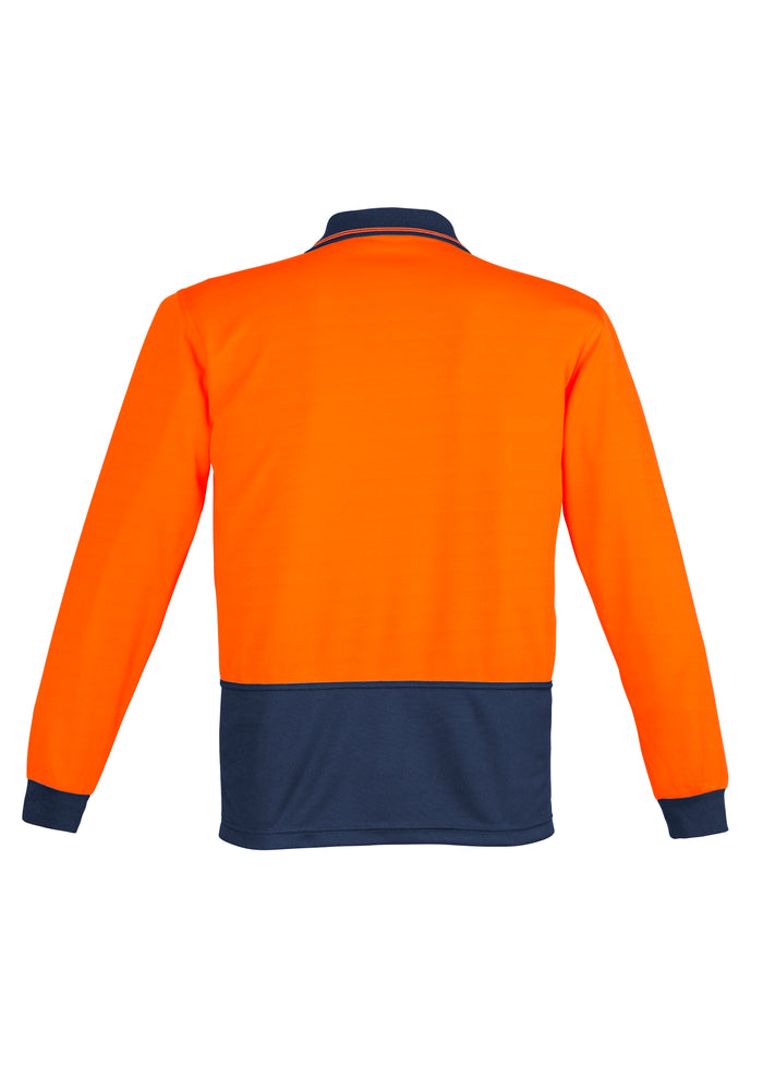 Syzmik Unisex Hi Vis Basic Spliced L/S Polo