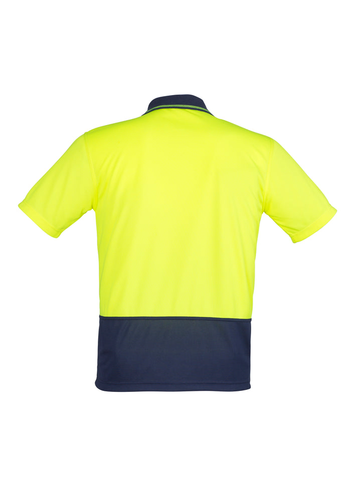 Syzmik Unisex Hi Vis Basic Spliced S/S Polo
