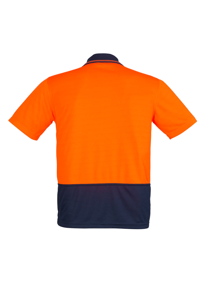 Syzmik Unisex Hi Vis Basic Spliced S/S Polo