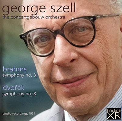 SZELL Brahms Symphony No. 3 - Dvořák Symphony No. 8 (1951) - PASC644 - CD
