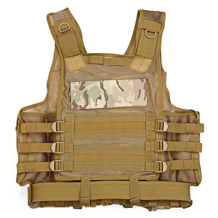 Tactical Military Assault Shooting Hunting Vest with Holster - BlueArtDecor