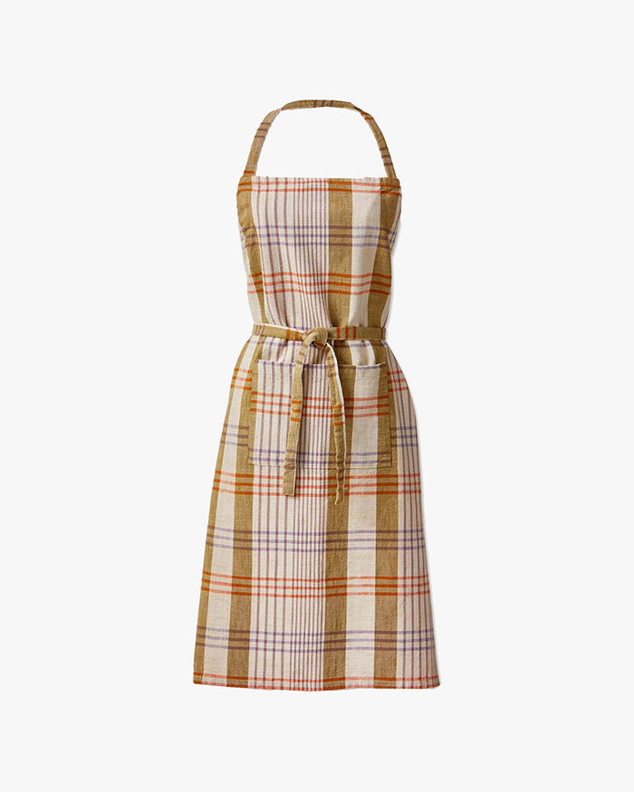 Tag, Fall/Harvest Autumnal Plaid Apron