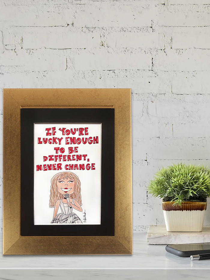Taylor Quote Mini Print