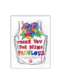 Thank You Glitter Card