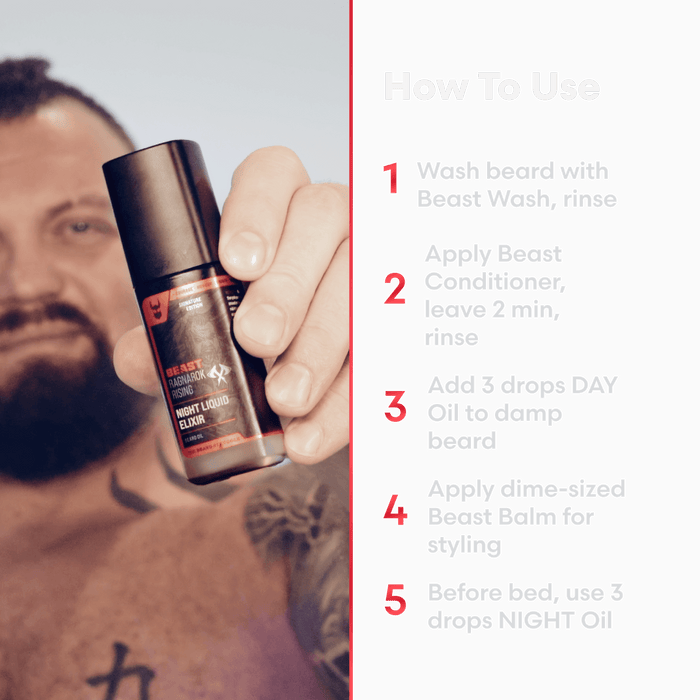 The Beast Beard Kit, image 6. The Beard Struggle