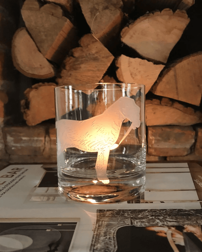 The Birtch / Dog J Earl & Sons Glassware Rivers and Glen Trading Co