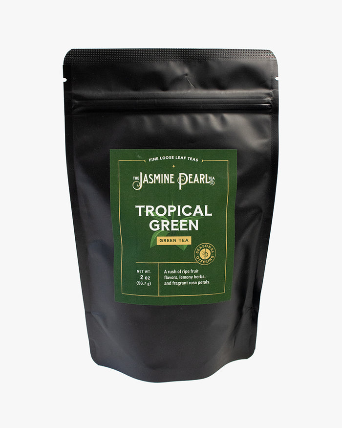 The Jasmine Pearl Tea, Loose Leaf, Tropical Green