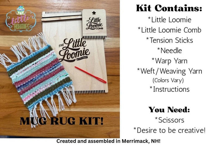 The Little Loomie - Mug Rug Kit
