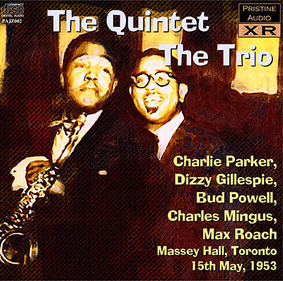 THE QUINTET Massey Hall, Toronto (1953) - PAJZ002 - CD