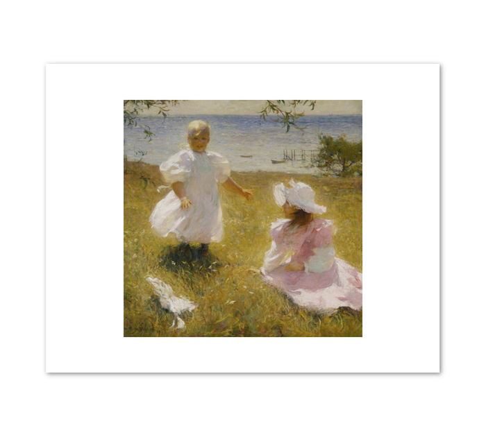 Frank Weston Benson, The Sisters, 1899, Terra Foundation for American Art. Fine Art Prints in various sizes by Museums.Co