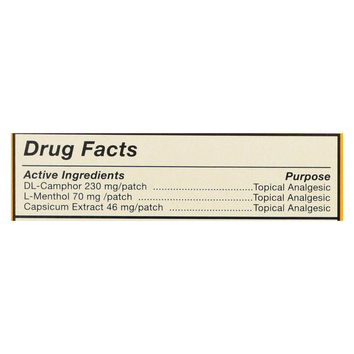 Tiger Balm Large Pain Relief Patches – Case of 6 × 4‑pk
