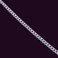 Women's Sterling Siver Curb Chain Necklace 20" - Wild Time Fashion