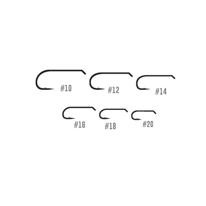 TMC 100B Black Umpqua Fly Tying Rivers and Glen Trading Co