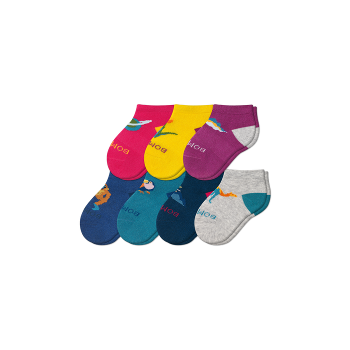 Toddler Days of the Week Lightweight Ankle Sock 7-Pack