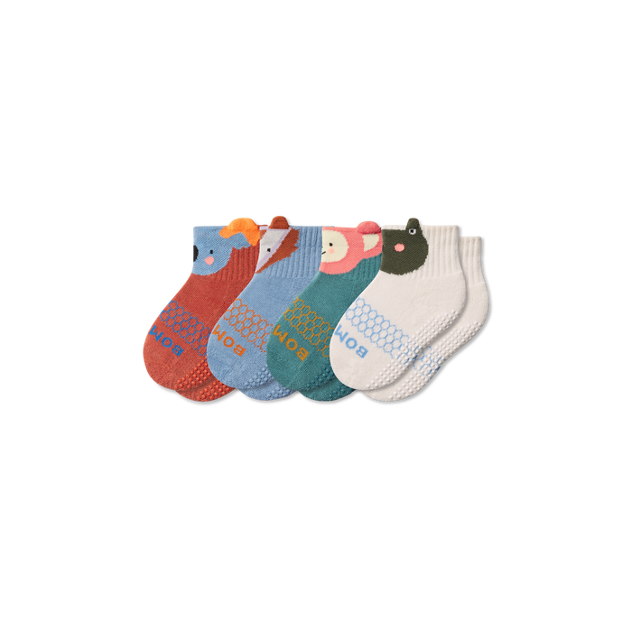 Toddler Forest Friends Calf Sock 4-Pack