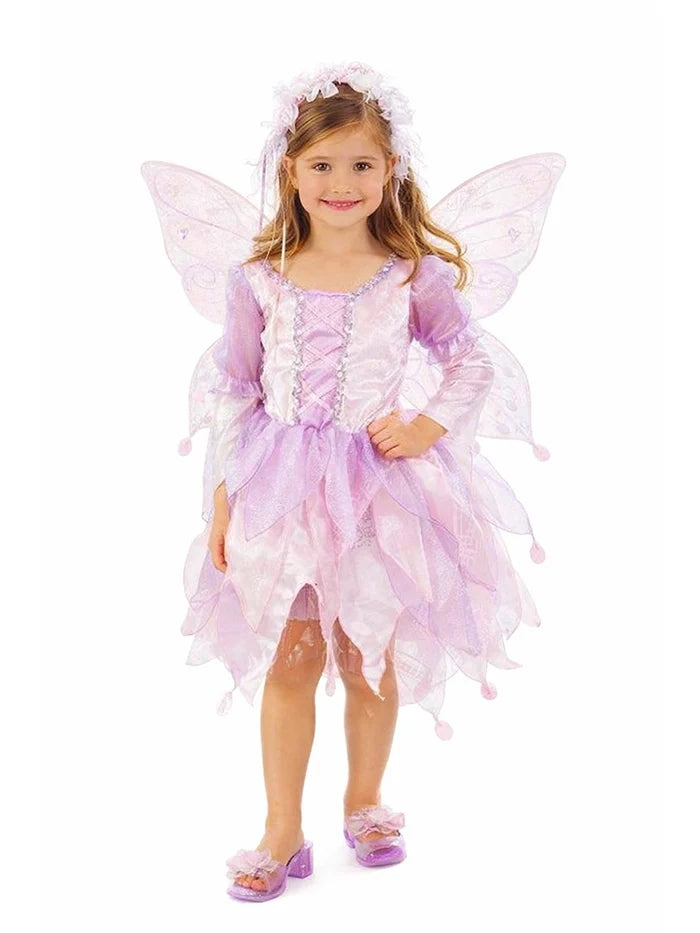 Toddler Girl Fairy Princess Costume With Head Piece - thefancydress.co.uk