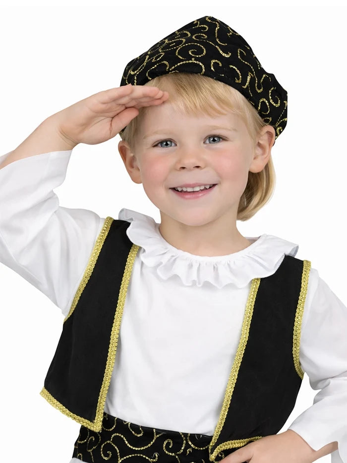Toddler Pirate Costume Shirt With Belt - thefancydress.co.uk