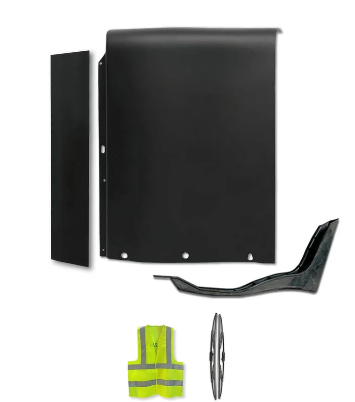 Top Wind Fairing Cab Panel w/Bracket & w/Extender Passenger International LT625