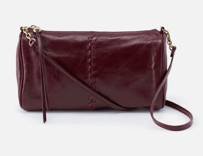 Topaz Crossbody, Deep Plum