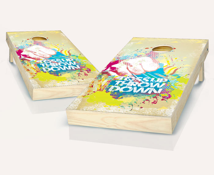 Toss Up Throw Down Cornhole Set