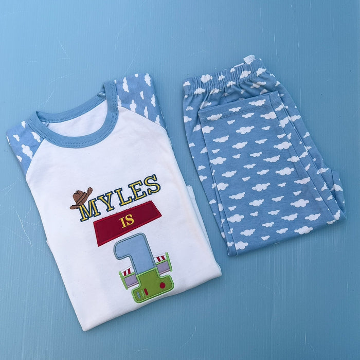 Toy Story Inspired Birthday Pyjamas