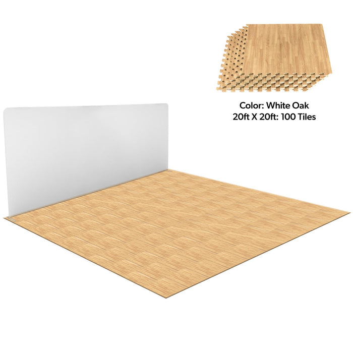 White Oak / 20ft x 20ft (100 Tiles)