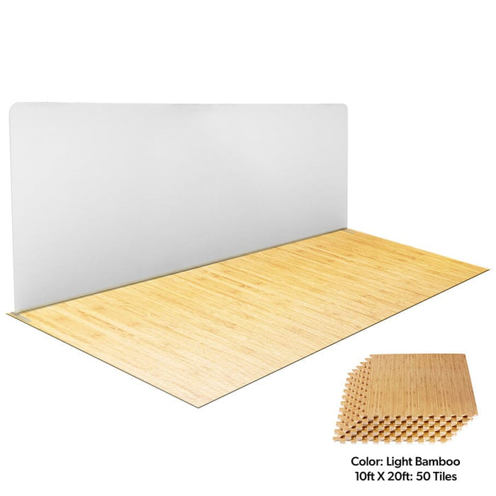 Light Bamboo / 10ft x 20ft (50 Tiles)