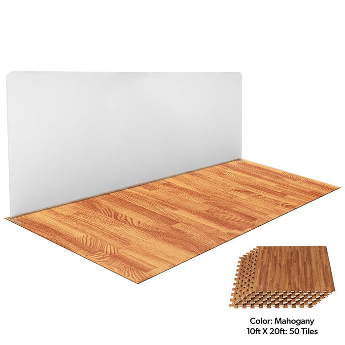 Mahagony / 10ft x 20ft (50 Tiles)