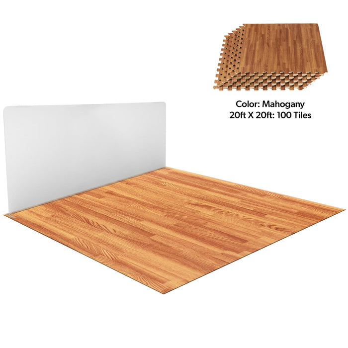 Mahagony / 20ft x 20ft (100 Tiles)