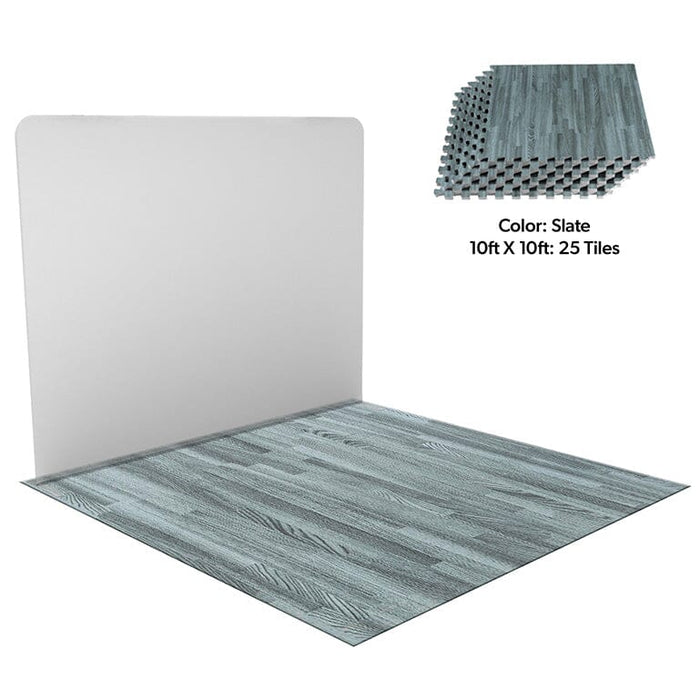 Slate / 10ft x 10ft (25 Tiles)