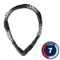 Abus, Tresor 6807C, Chain Lock, Combination, 7mm, 85cm, 2.8', Black