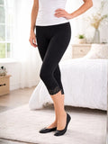 Trim Lace Leggings 3/4 Length - thefancydress.co.uk