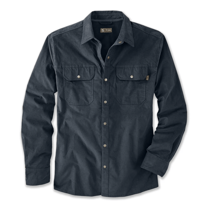TSG Cottonwood Cord Shirt TSG Men's Long Sleeve Button Down Shirts Rivers and Glen Trading Co