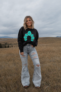 Turquoise Jewelry Sweatshirt