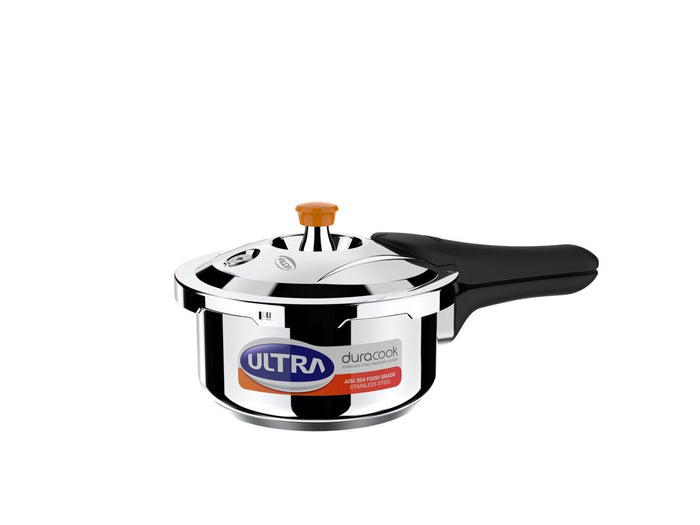 Ultra Duracook 2-Liter Stainless Steel Pressure Cooker 2L