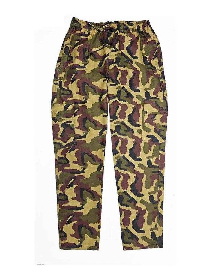 Unisex Cargo Camouflage Trousers with Multi Pocket