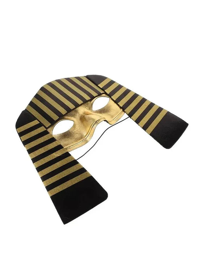 Unisex Egypt Pharaoh Fancy Dress Costume Mask - thefancydress.co.uk