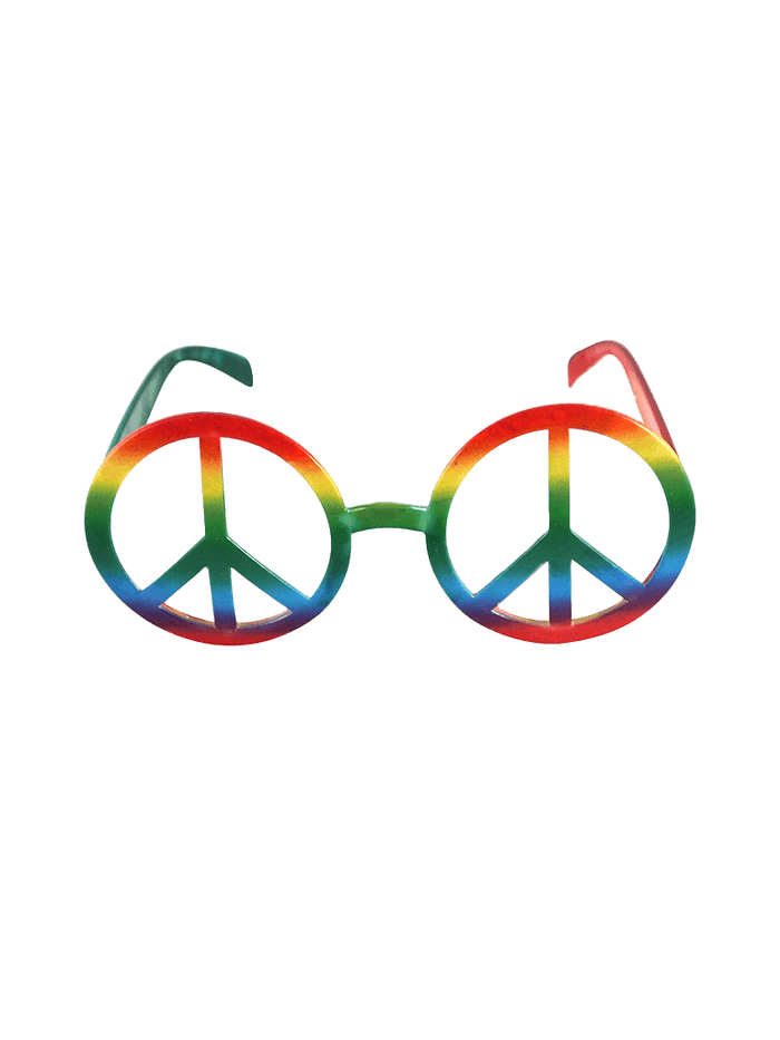 Unisex Festival Fashion Face Wear Rainbow Glasses - thefancydress.co.uk