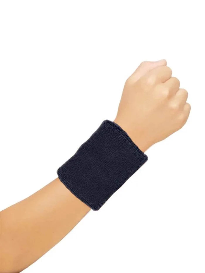 Unisex Gym Exercise Sports Towelling Wristbands - thefancydress.co.uk