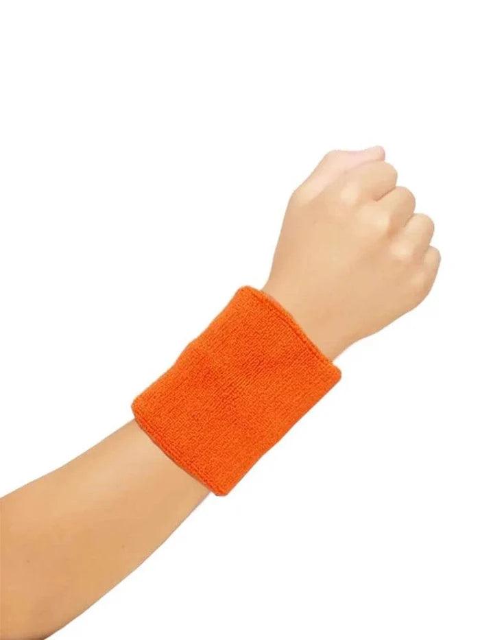 Unisex Gym Exercise Sports Towelling Wristbands - thefancydress.co.uk