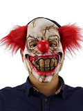 Unisex Horror Demon Latex Clown Halloween Face Mask - thefancydress.co.uk