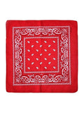 Unisex Paisley Printed Bandana - thefancydress.co.uk