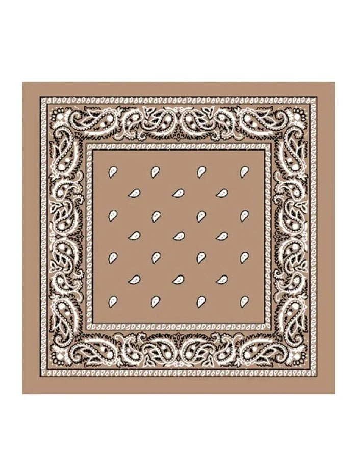 Unisex Paisley Printed Bandana - thefancydress.co.uk