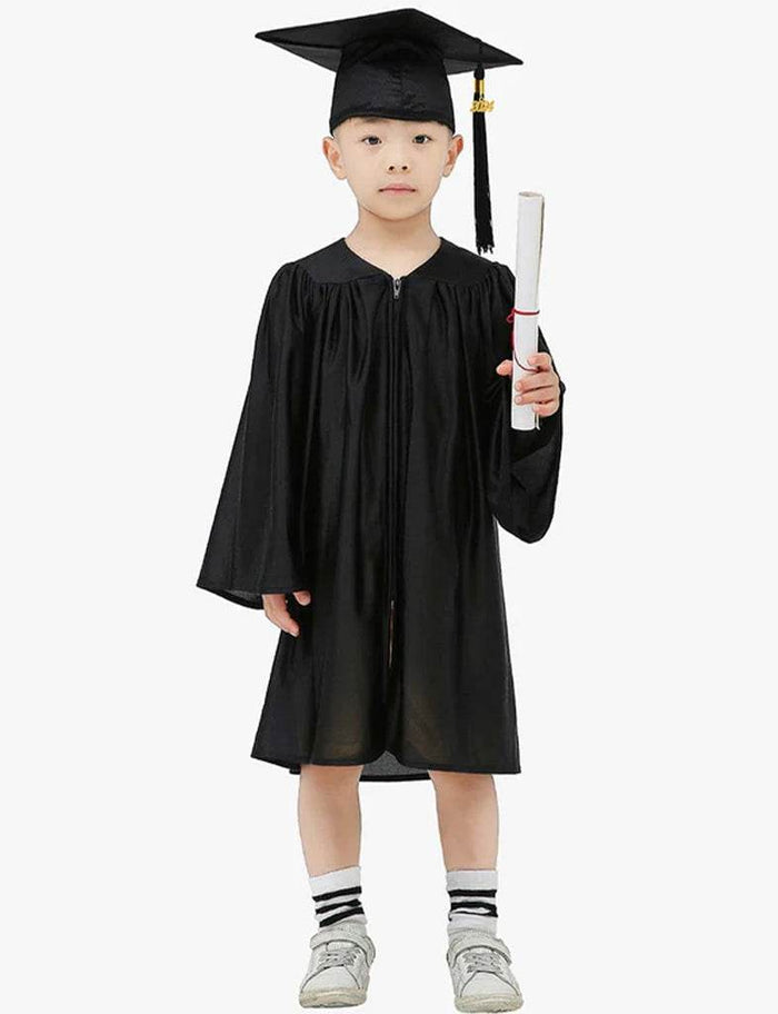 Boys Primary School Graduation Gown and Cap 2-Piece Set - thefancydress.co.uk