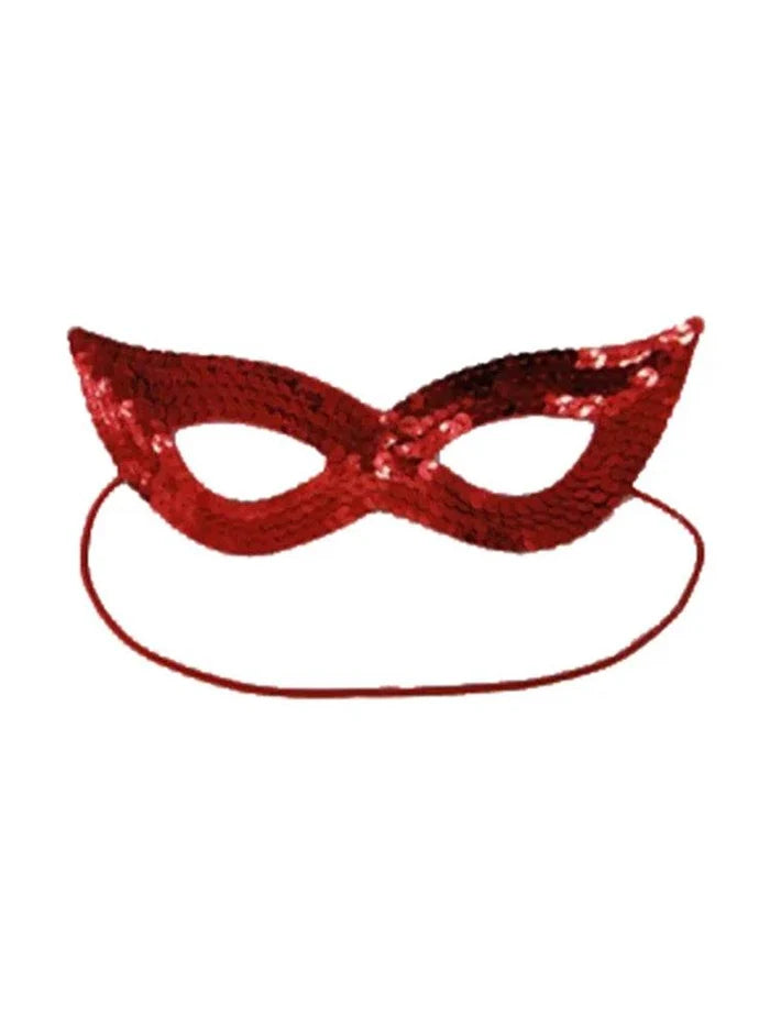 Unisex Sequin Festival Eye Masks - thefancydress.co.uk