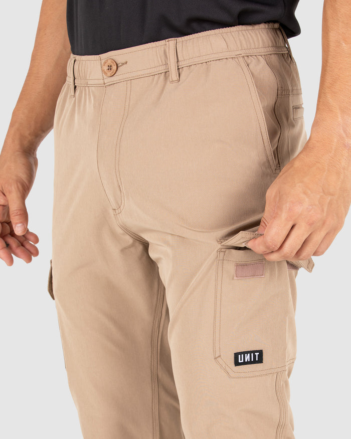 Unit Mens Flexlite Lightweight Stretch Utility Work Pant