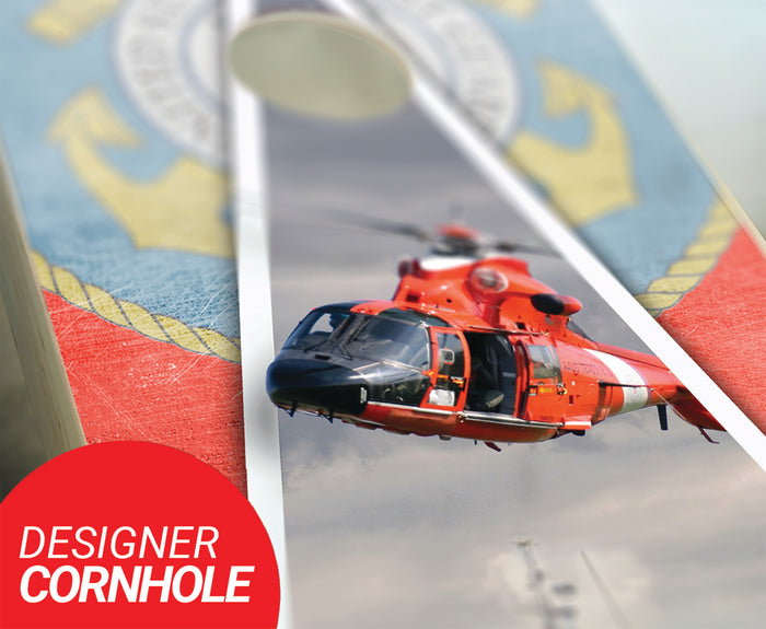 US Coast Guard Cornhole Set