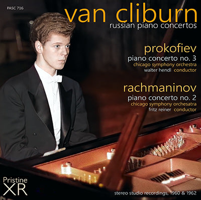 VAN CLIBURN Prokofiev & Rachmaninov Piano Concertos (stereo, 1960 & 1962) - PASC716 - CD