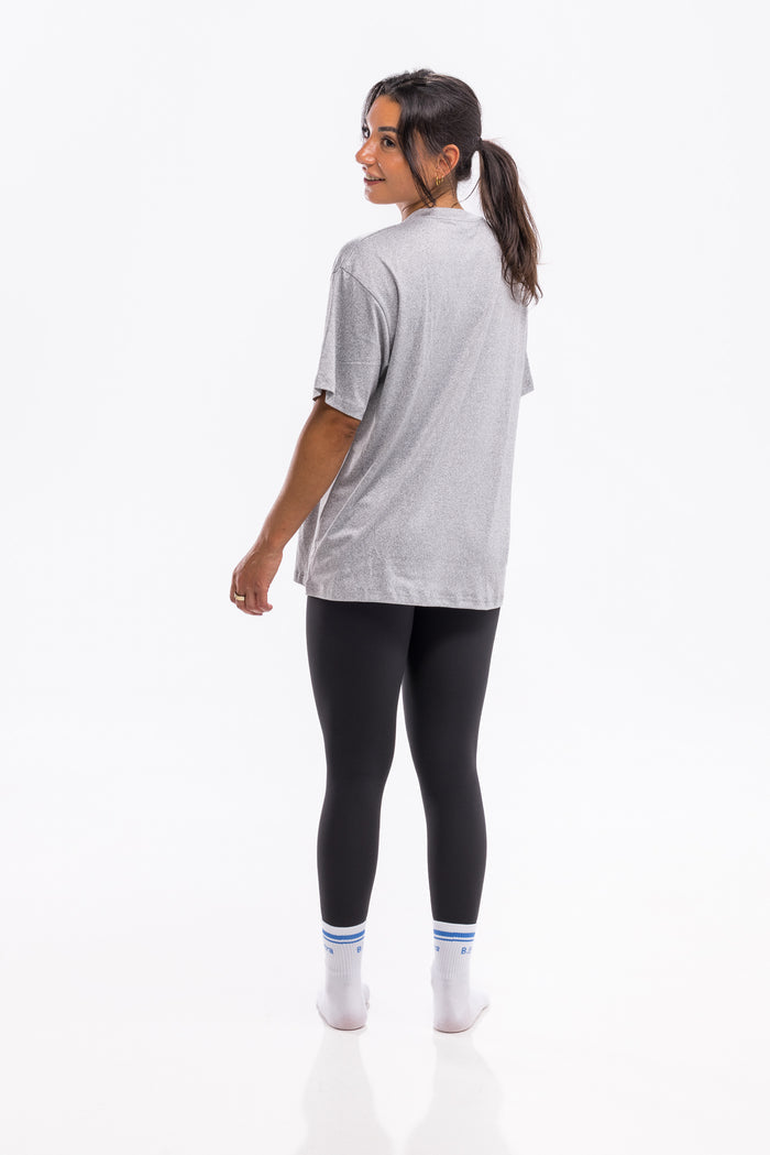 Varsity Tee - Heather Grey