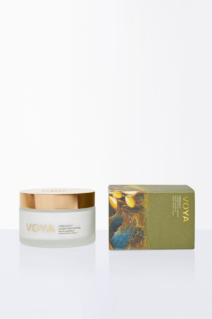 Vibrancy Lime & Mandarin Luxury Body Butter with box
